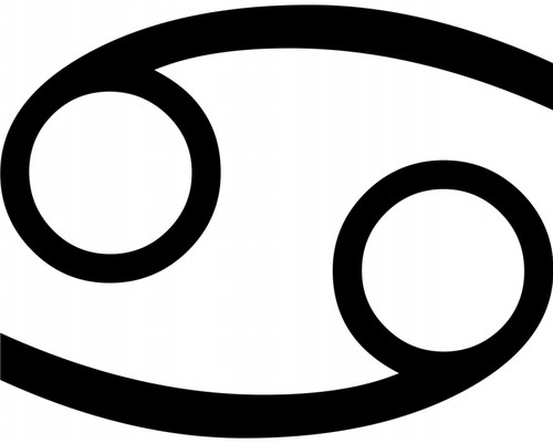 Aufkleber sternzeichen krebs - aufkleber,