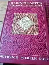 KLEINPFLASTER VERLEGEN UND GESTALTEN FACHBUCH REPRINT FW NOLL (PFLASTERARBEITEN)