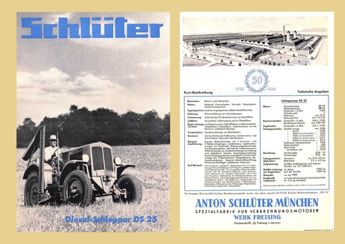 Schlüter diesel schlepper - schlüter, ds