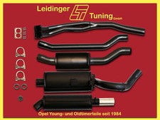 Kadett sportauspuff stahl - ,