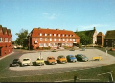 AK Bockhorn, Marktplatz Parkplatz Oldtimer, Cekade 1983 (2926A35)