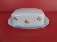 Seltmann Weiden Sonate Nostalgie blauer Rand 1 Butterdose