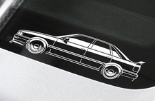 Audi 80 B4 Sticker Silhouette