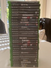 Xbox One Spiele Bundle -30 Spiele Laut Abbildungen Sammlung