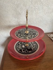 Etagerie, Etagere, Mon Amour, Vintage, Obstschale, 2 Etagen  