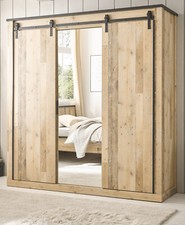 Kleiderschrank in Used Wood