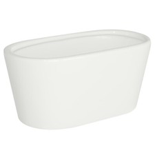 Keramik Blumentopf Piano weiss