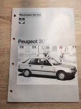 Werkstatthandbuch Peugeot 309 - Bosch-Dienst  Stand 09/1987
