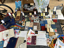 Großer Nachlass Posten Original DDR Orden Auszeichnungen Urkunden FDJ VOPO usw.