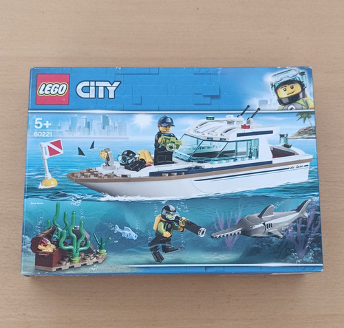 Lego city 60221 - lego, tauchyacht