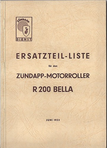 Zündapp motorroller 200 - motorroller,