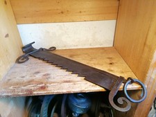 Alte französische Kaminsäge