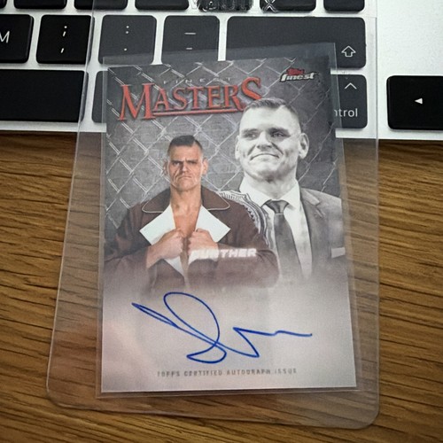 Topps wwe finest card - on,
