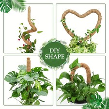 DIY Pflanzenstütze Moosstange