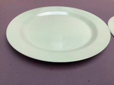 2 Teller plaste Melamin DDR Design Preta