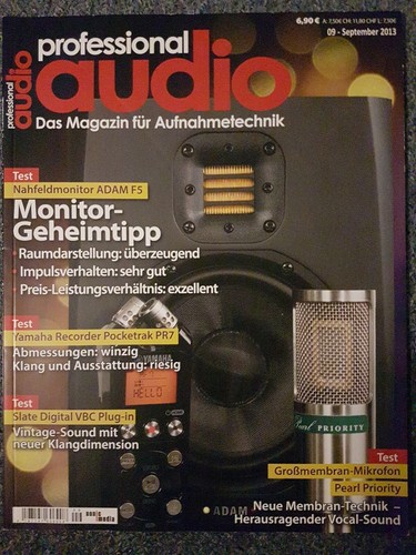 Professional audio magazin - audio,