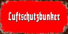 Retro Blechschild