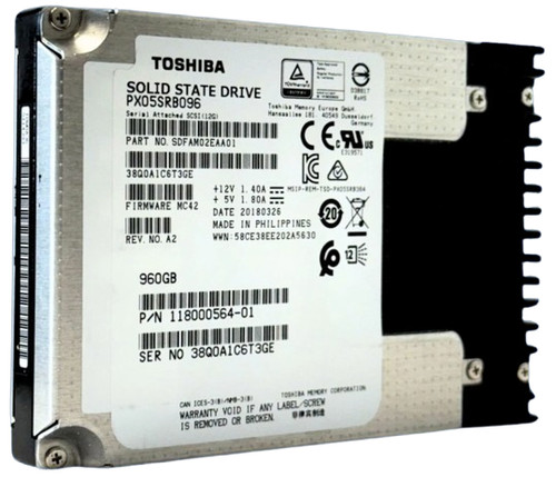 Toshiba 960gb sas - toshiba, ssd