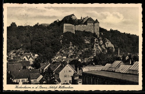 Ansichtskarte heidenheim d - heidenheim, a.