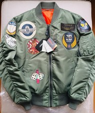 Avirex XL Green Ma-1 Alpha