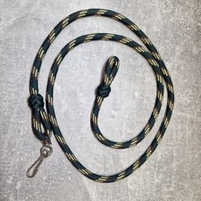 Pistolen- Fangschnur grün gold braun 97cm