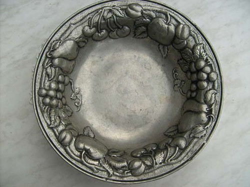 Schale obstschale zinn - schale,