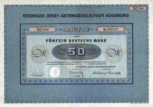 Riedinger jersey 1972 - ag,