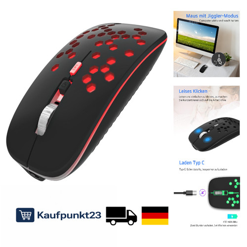 Led bluetooth maus jiggler - bluetooth,