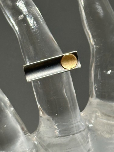 Ring silber vintage geschwarzt - silber,