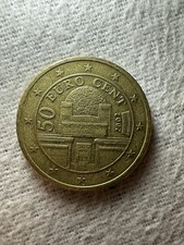 50 cent Münze, 2002 Österreich. Für Sammler & Liebhaber, Prägung, Rarität