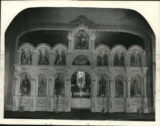 1938 Press Photo The Ikonostas