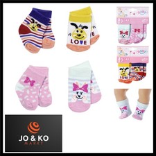 Zapf Creation 831755 BABY born Socken 2x, 43 cm, Farbe nicht frei wählbar