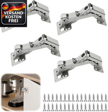 4 Stück Möbel-Scharniere