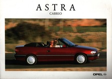 Prospekt Opel Astra Cabrio