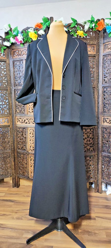 Elegantes kostüm blazer - elegantes,
