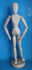 Gliederpuppe aus Holz (Höhe ca 30cm) Gelenk- & Zeichenfigur, Modell zum Zeichnen