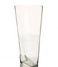 Glasvase viereckig, konisch 35