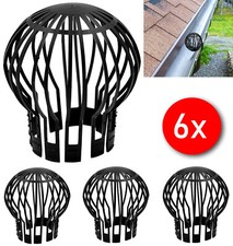 6x Laubschutz Fallrohrschutz