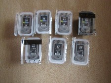 7 leere Canon Druckerpatronen