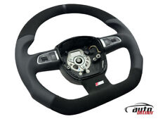 Tuning Lenkrad Lederlenkrad Alcantara Multifunktion AUDi A3 8P ABGEFLACHT