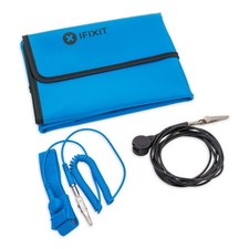 iFixit Portable Anti-Static-Mat Faltbare Antistatik-Matte incl. Erdungskabel und
