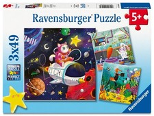Kinderpuzzle 3x49 Teile -
