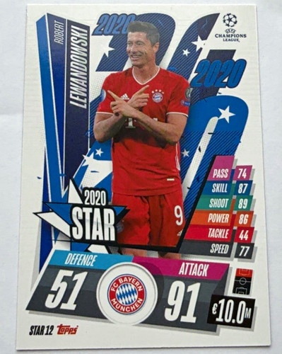 Robert lewandowski topps match - robert,