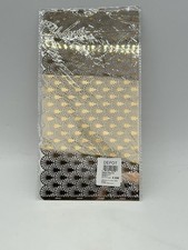 Metall Banderole Windlicht Artdeco Deko 27,5 x 14 cm Golden Dekoration Depot