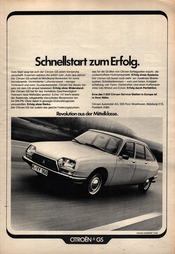 Citroen werbeanzeige werbung - citroen,
