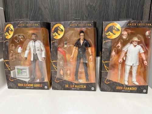Mattel jurassic park amber - jurassic,