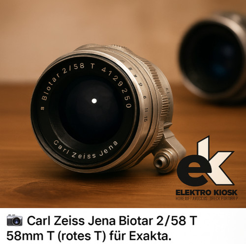 Carl zeiss jena biotar - zeiss,