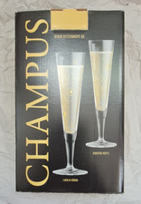 Ritzenhoff Champus Glas/ Sektglas, 2er-Set Kristallglas