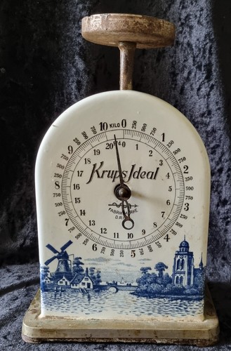 Antike küchenwaage krups - antike,