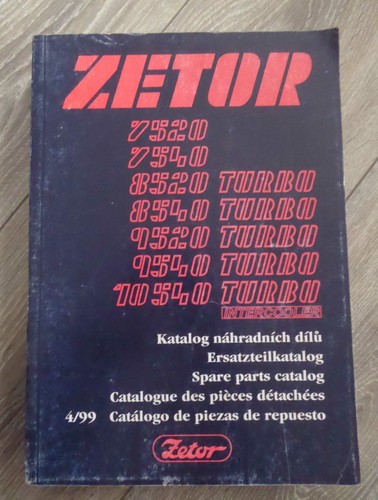 Zetor 7520 7540 8520 - 7520, +